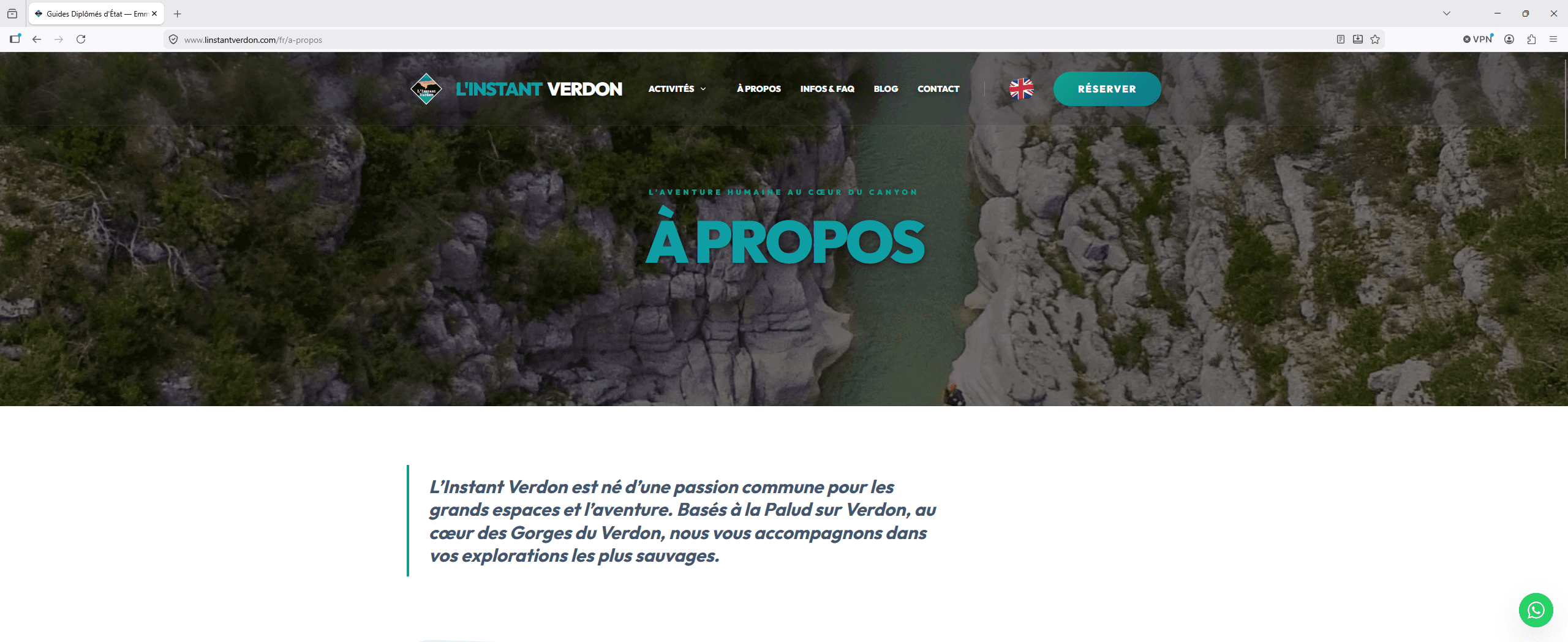 Aperçu L'Instant Verdon — 3