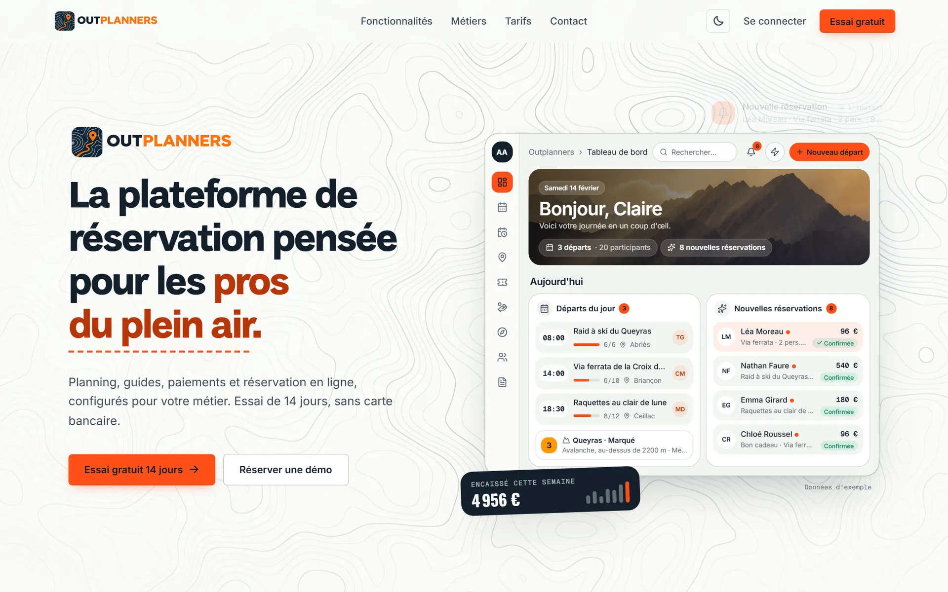 Réalisation Outplanners — Face Nord Graphisme