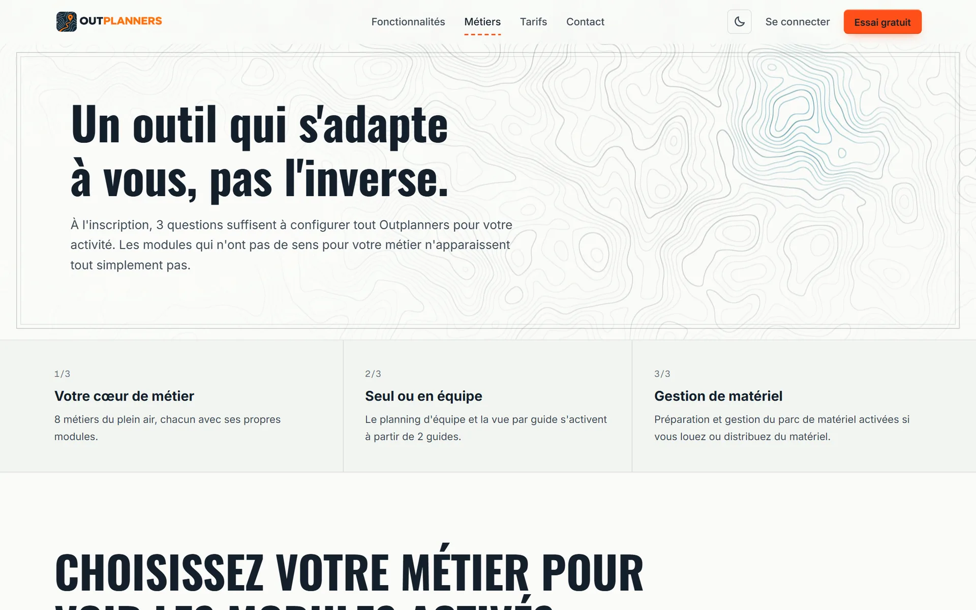 Aperçu Outplanners — 2